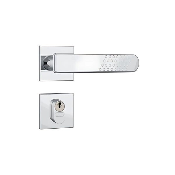 Fechadura Stam 803/21 Roseta Quadrada Inox