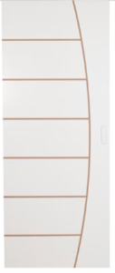 Folha de Porta Primer Branca Frisada